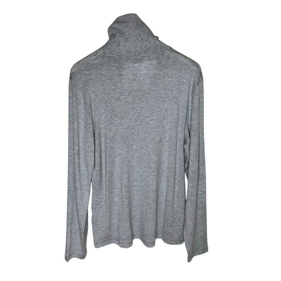 Abercrombie x HFR x Nicole Benefield Men's Gray Merino Wool Knit Turtleneck - Picture 2 of 5
